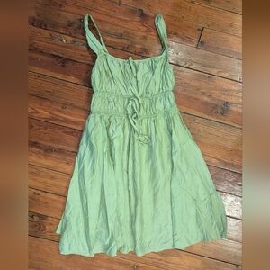 Elegant Green Sundress